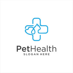Pet Shop Logo Design Stock Illustrations  . Pet logo design . Dog cat logo . Animal Pet Care Logo . Vet logo, Pet Store . Pet Health Logo