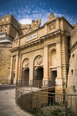 The Victoria gate, one of the entrances to Valletta