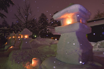 上杉雪灯籠祭り
