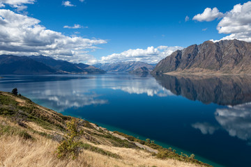Naklejka premium Lake Hawea