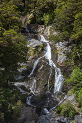 Fototapeta na wymiar Fantail Falls
