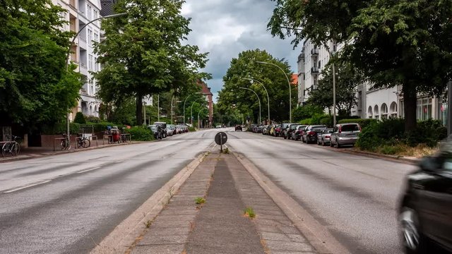 Timelapse Kreuzung Hamburg Eppendorf
