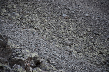 beautiful basalt stones formed texture
