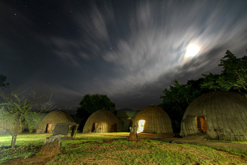 Bienenstockhütten in Swaziland