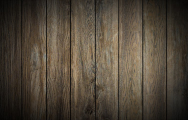 Obraz premium Brown wood texture. Abstract background, empty template. Vintage