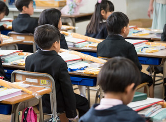入学式　教室