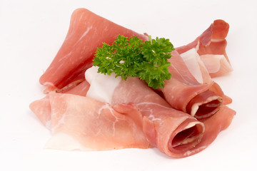 Roher Schweineschinken