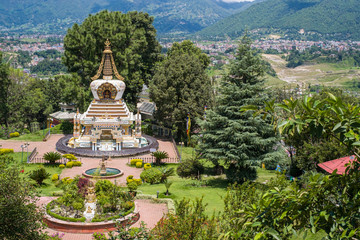 Monasterio de Kopan cerca de Katmandu