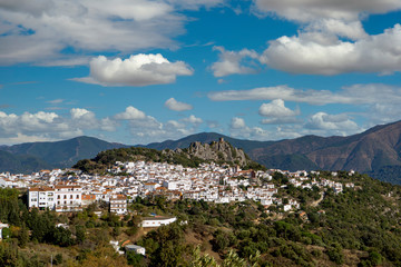 Fototapeta na wymiar Pueblos de la provincia de Málaga, Gaucín 