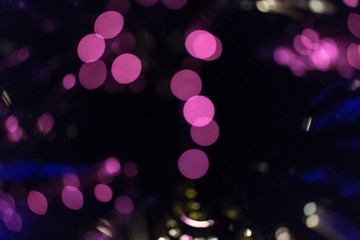 abstract from magenta bokeh 