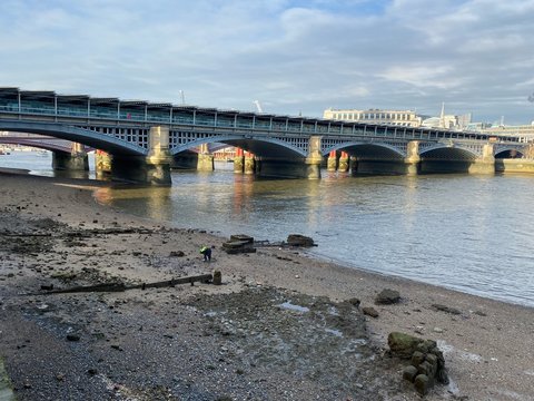 The River Thames at Low Tide