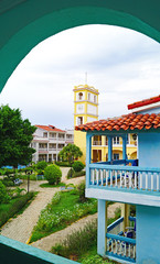 Paisaje de Trinidad en la República de Cuba