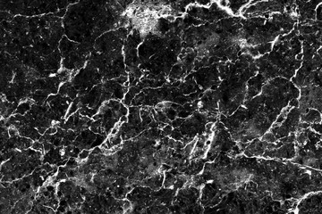 Patterned natural of black and white marble pattern texture. Abstract dark background.