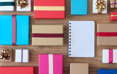 Christmas shopping list