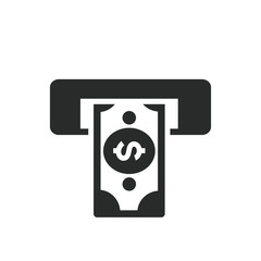 atm icon vector design template