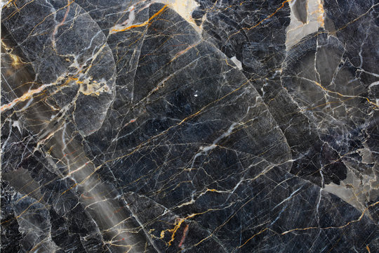 Dark gray marble pattern (Russia gold) for interior design. Abstract marble background.