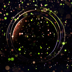 Obraz premium Beautiful luxury New Year Christmas holiday background. 3d illustration, 3d rendering. 3d ..illustration, 3d rendering.