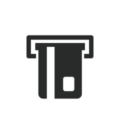 atm icon vector design template