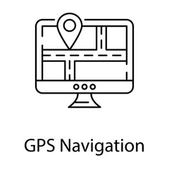  Gps Navigation Vector 