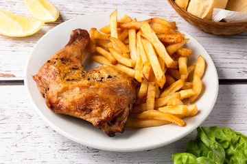 pollo a la parrilla
