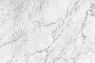 White marble texture, gray detailed structure of marble in natural patterned for background and interior design.