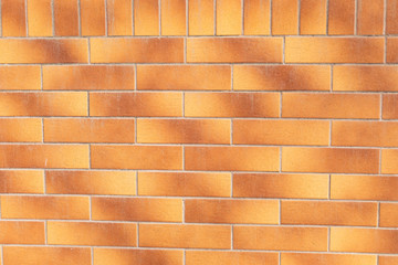 orange textured brick wall background