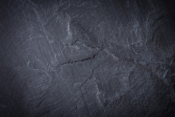 Dark gray or black slate texture background