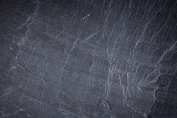 Fototapeta premium Ciemnoszary łupek tekstury, czarne tło