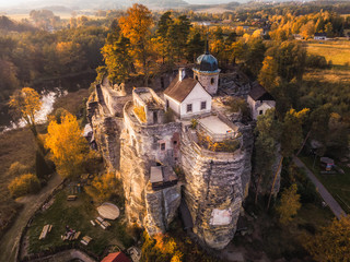 Europe aerial footage