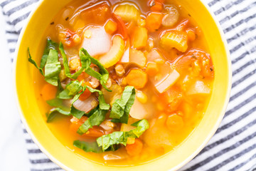 Lentil soup