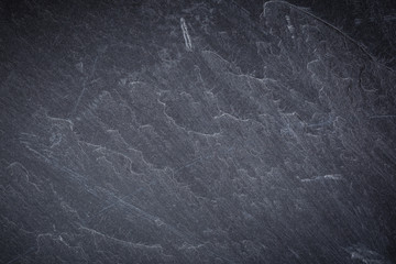 Dark grey and black slate background or texture