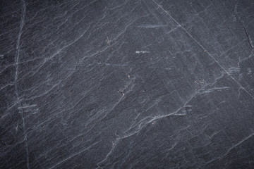 Dark grey and black slate background or texture