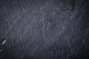 Dark grey and black slate background or texture