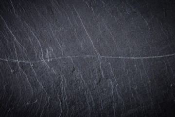 Dark grey and black slate background or texture