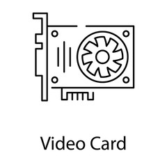  Line Video Card 