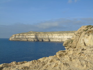Klify na Gozo