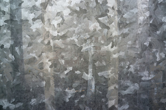 fragment of a tin wall