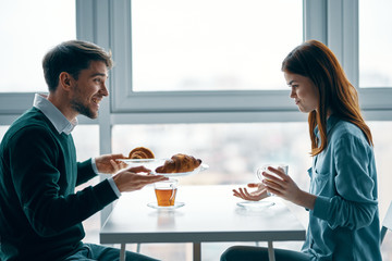 business people talking on the phone