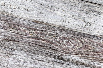 Detailed close up view on aged and weathered wooden surfaces in high resolution