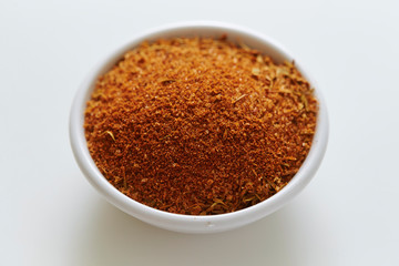 Dried red chili pepper powder 