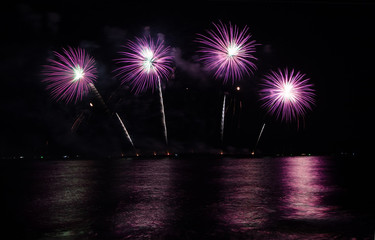 Thailand Pattaya International Firework 2019, Beautiful Firework  © naraichal