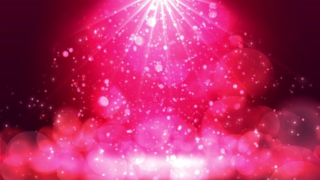 ピンクの光輝くキラキラなステージ　ループ　合成：https://youtu.be/tYG0hPEZ-e8