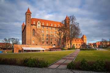 Teutonic castle in Gniew, Pomorskie, Poland - obrazy, fototapety, plakaty