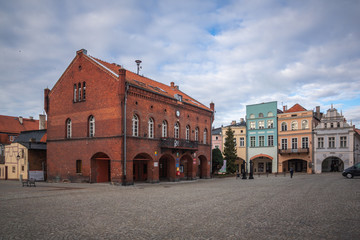 Town hall in Gniew, Pomorskie, Poland