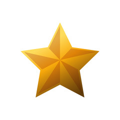 Star shape design, Decoration award success style web rating and quality theme Vector illustration