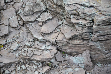 texture of grey old rock 