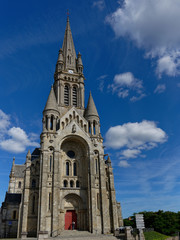 Fototapeta na wymiar Eglise Saint Martin de Viitré, Ile-et-Vilaine, Bretagne, France