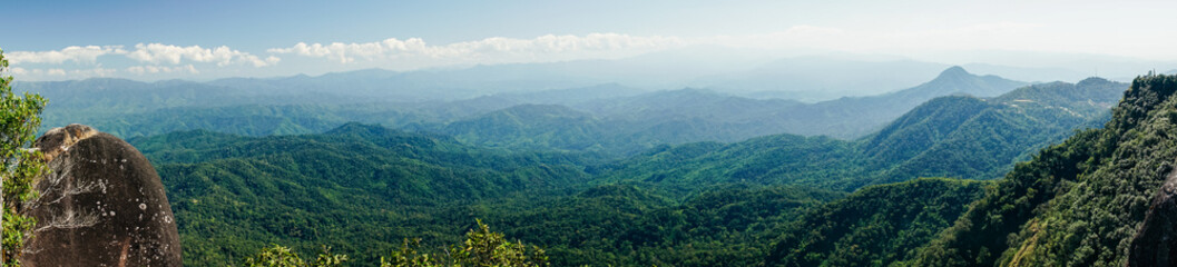 Prayer Mountain Myanmar Panorama