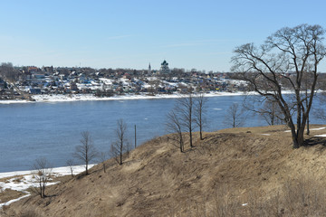 Volga river, Tutaev, Yaroslavl region, Russia