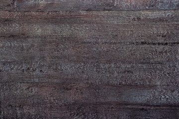 Brown wooden background wall. Has a rough surface. There are white and black mixed in the wall. Dark brown makes the surface look strong.